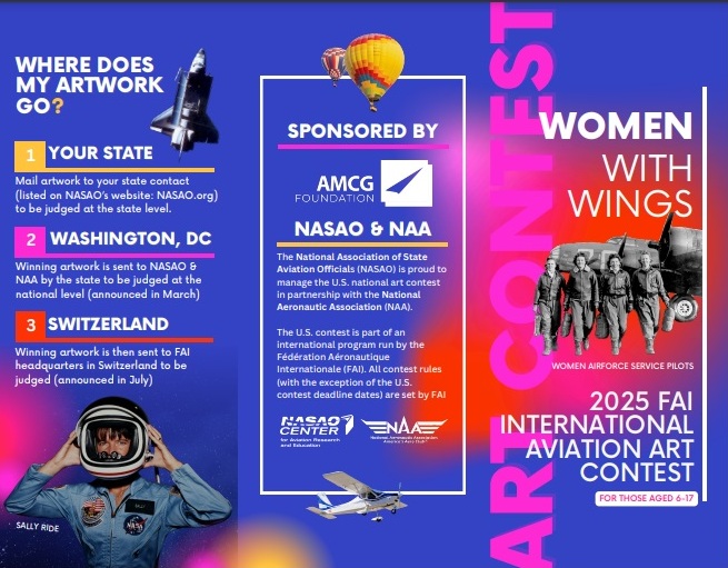 FAI INTERNATIONAL YOUNG ARTİST AVIATION ART CONTEST 2025 (USA)