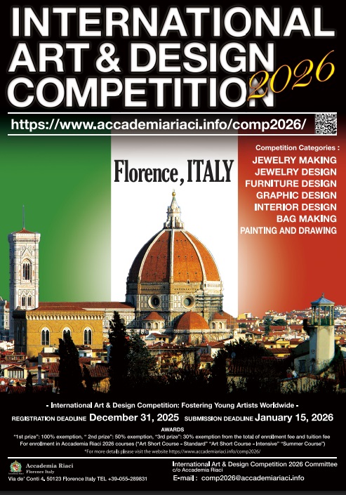 INTERNATIONAL ART & DESIGN COMPETITION 2026 – Accademia Riaci –