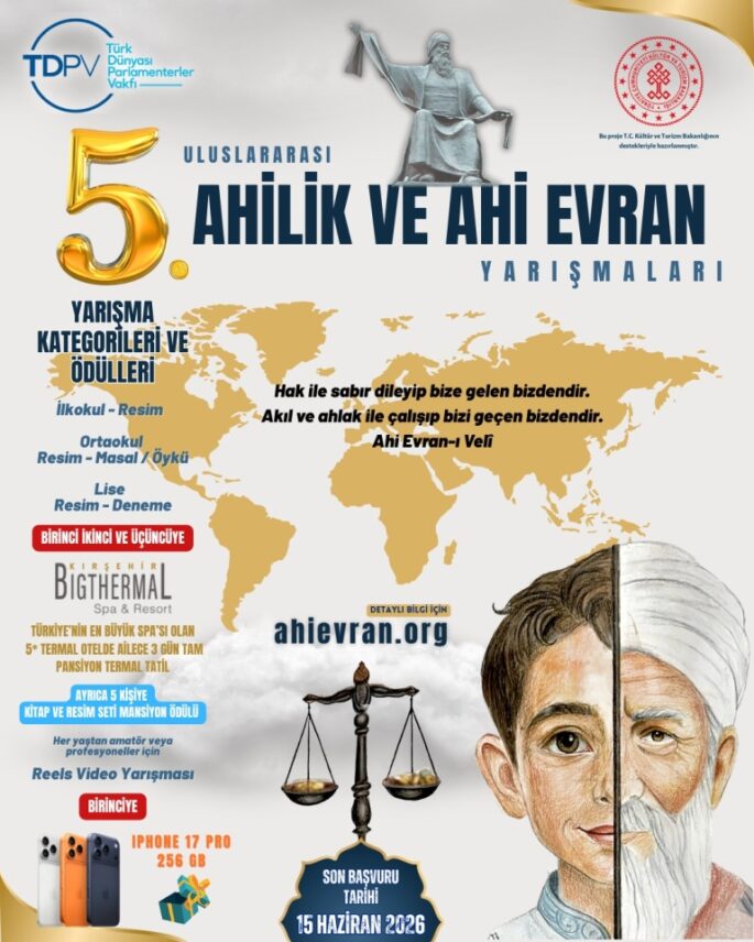 International Ahilik and Ahi Evran Competitions 2026 (Story, Essay, Reels Video, Painting Competition)