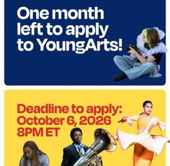 YoungArts 2027 National Arts Competition (USA)